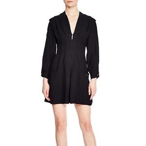 Sandro black milene dress